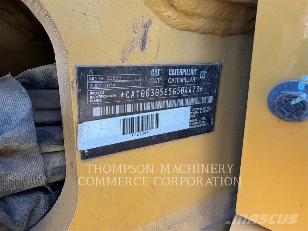 CAT 305 CR Rupsgraafmachines