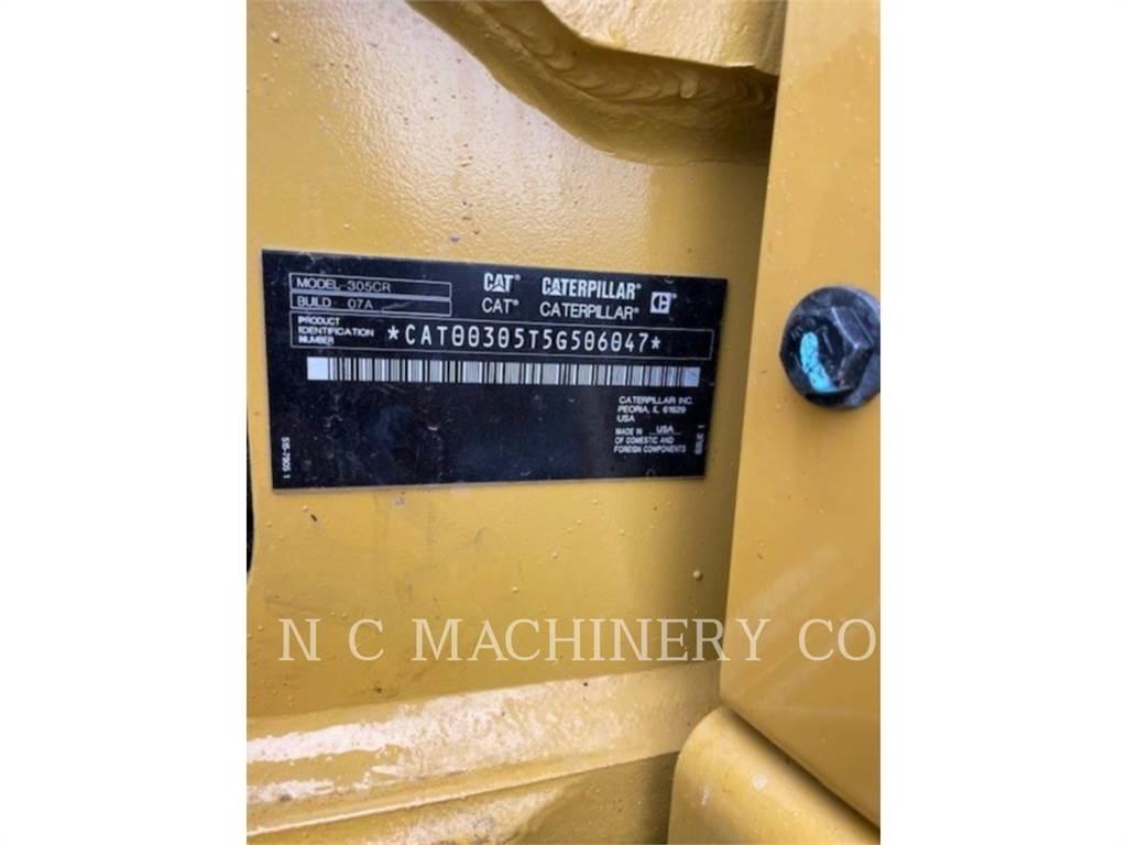 CAT 305 CRCB Rupsgraafmachines