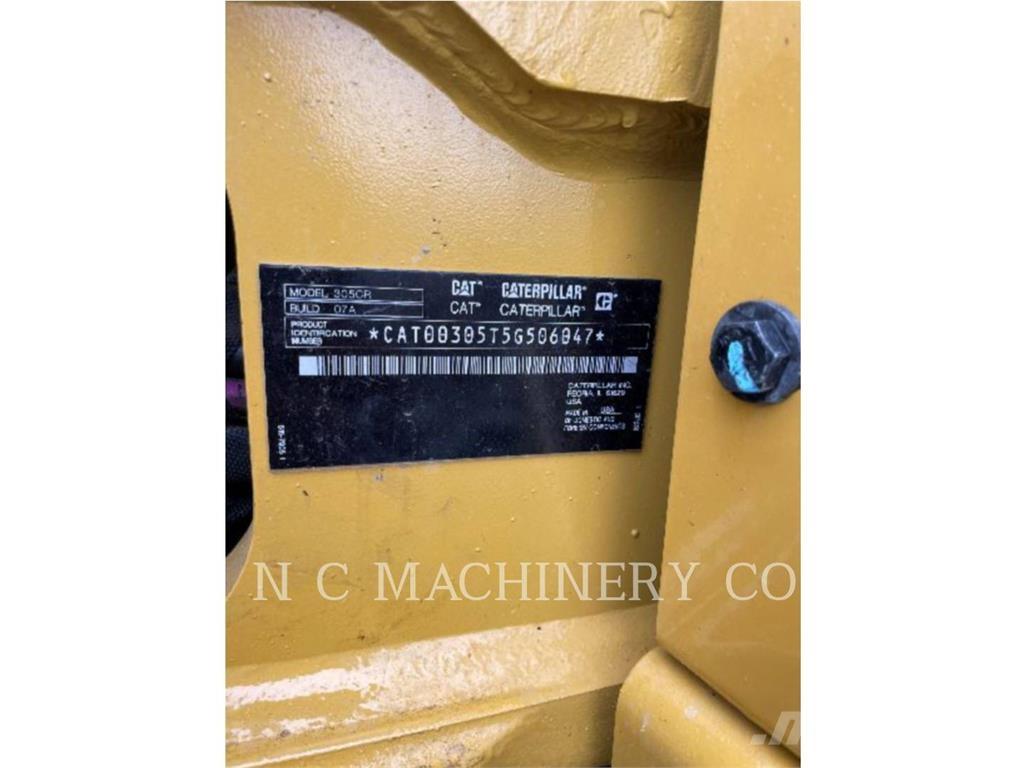 CAT 305 CRCB Rupsgraafmachines