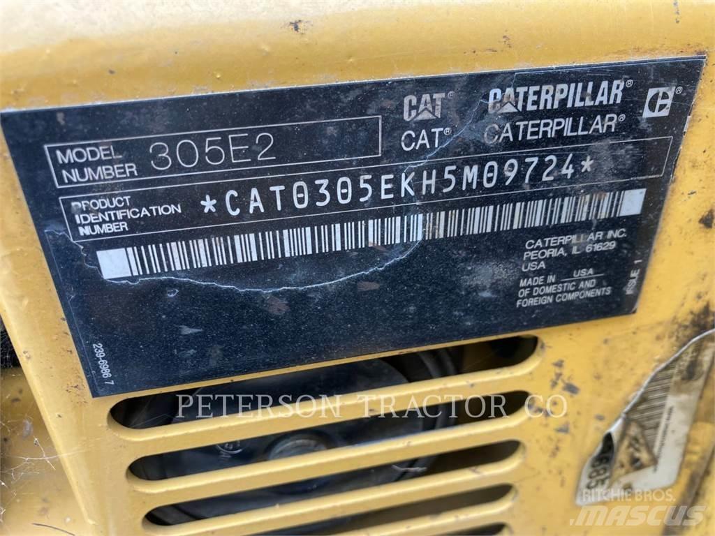 CAT 305E2 Rupsgraafmachines