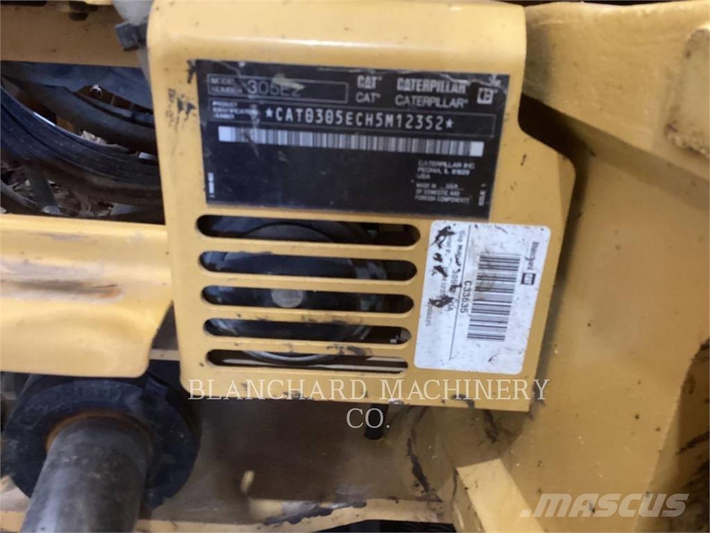 CAT 305E2 Rupsgraafmachines