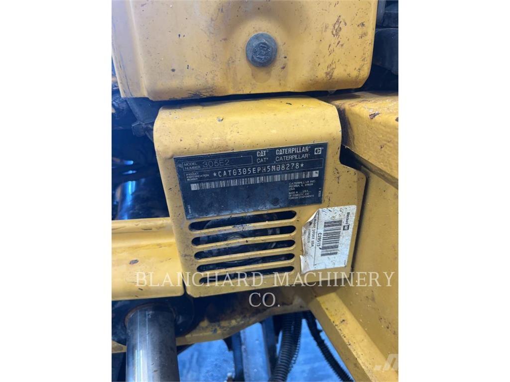 CAT 305E2 Rupsgraafmachines