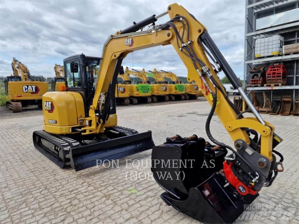 CAT 305E2CR Rupsgraafmachines