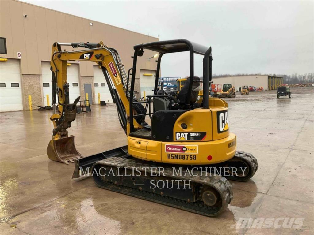 CAT 305E2CR Rupsgraafmachines