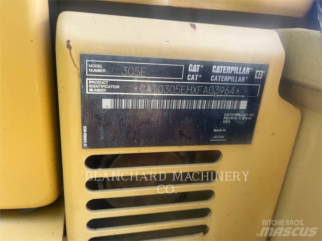 CAT 305ECR Rupsgraafmachines