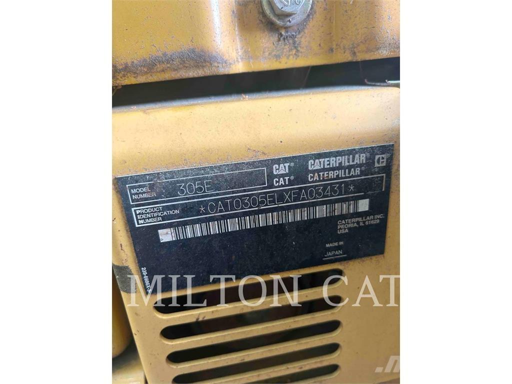 CAT 305ECR Rupsgraafmachines