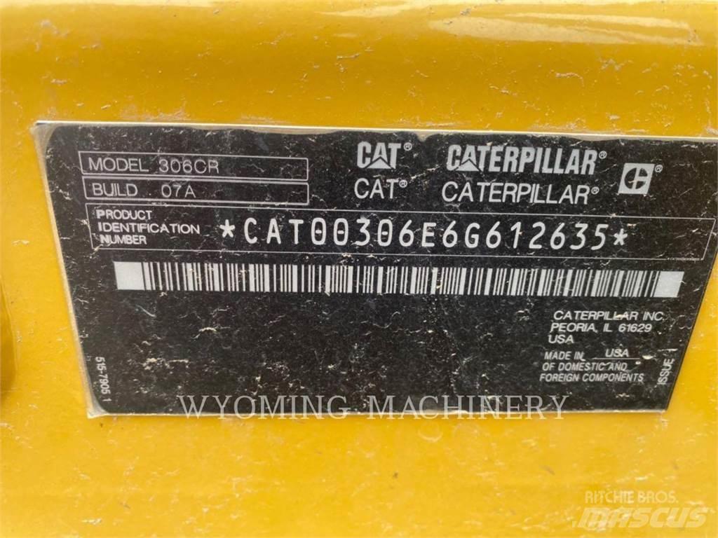 CAT 306 Rupsgraafmachines