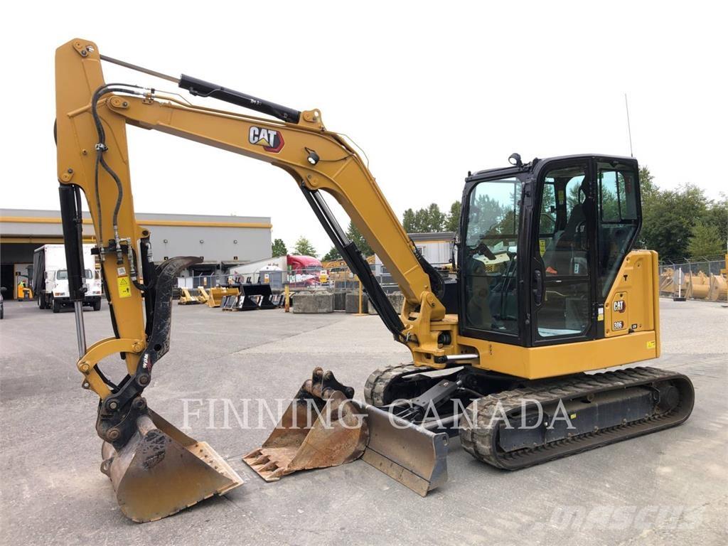 CAT 306-07 Rupsgraafmachines