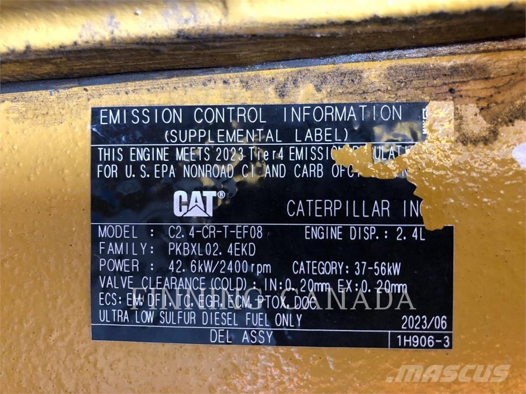CAT 306-07 Rupsgraafmachines
