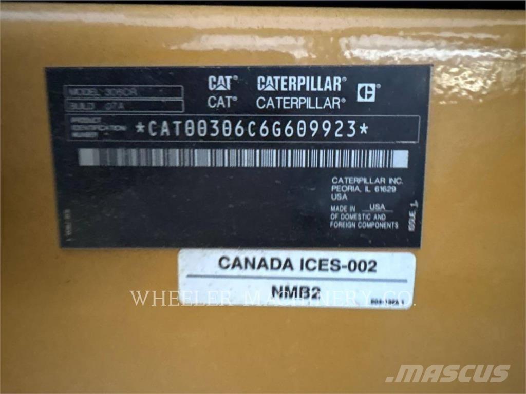 CAT 306 C3 THQ Rupsgraafmachines
