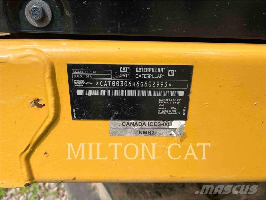 CAT 30607CR Rupsgraafmachines