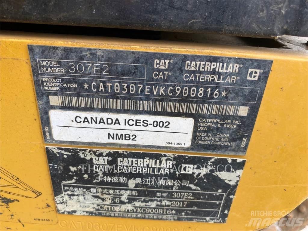 CAT 307 Rupsgraafmachines