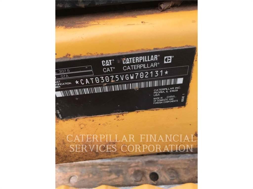 CAT 307.5-07 Rupsgraafmachines