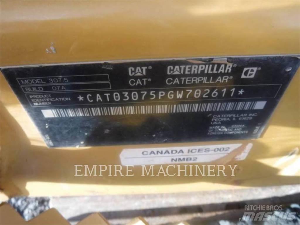 CAT 307.5-07 Rupsgraafmachines