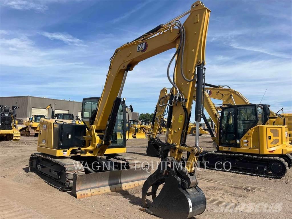 CAT 308 Rupsgraafmachines