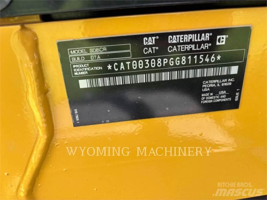 CAT 308 Rupsgraafmachines