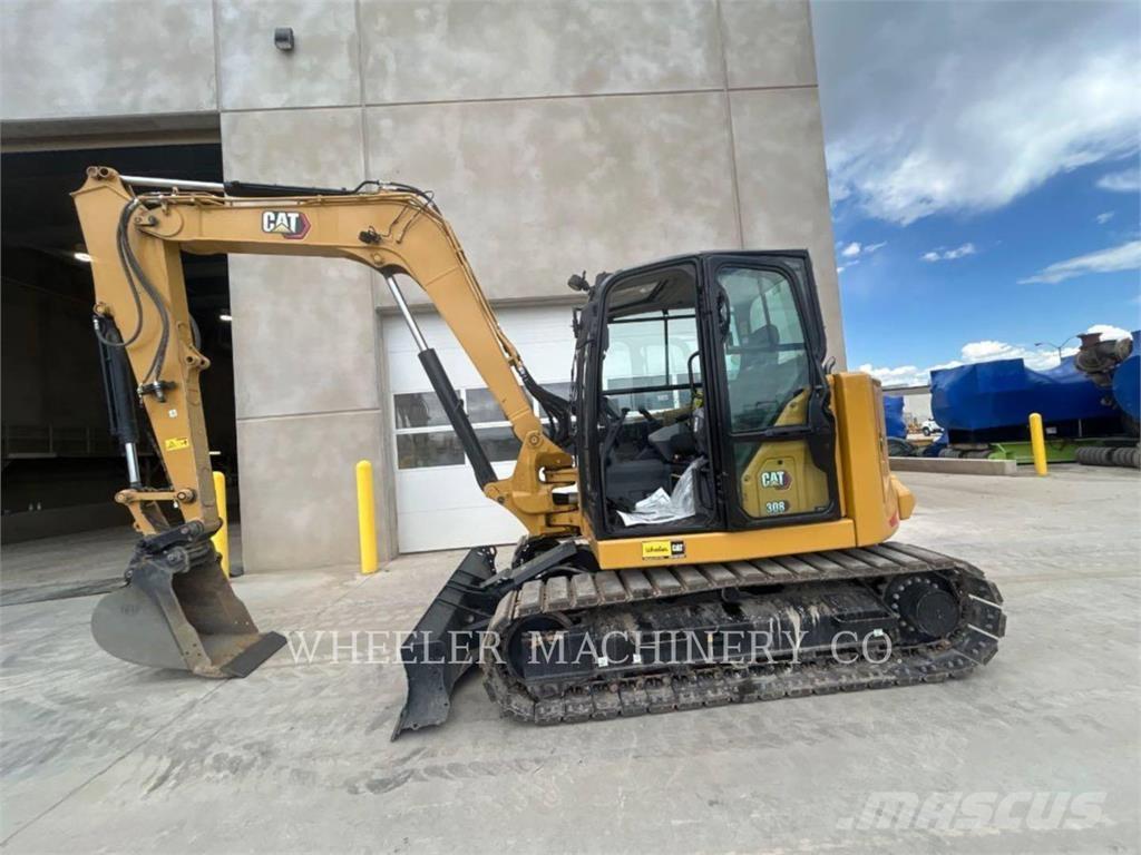CAT 308 Rupsgraafmachines