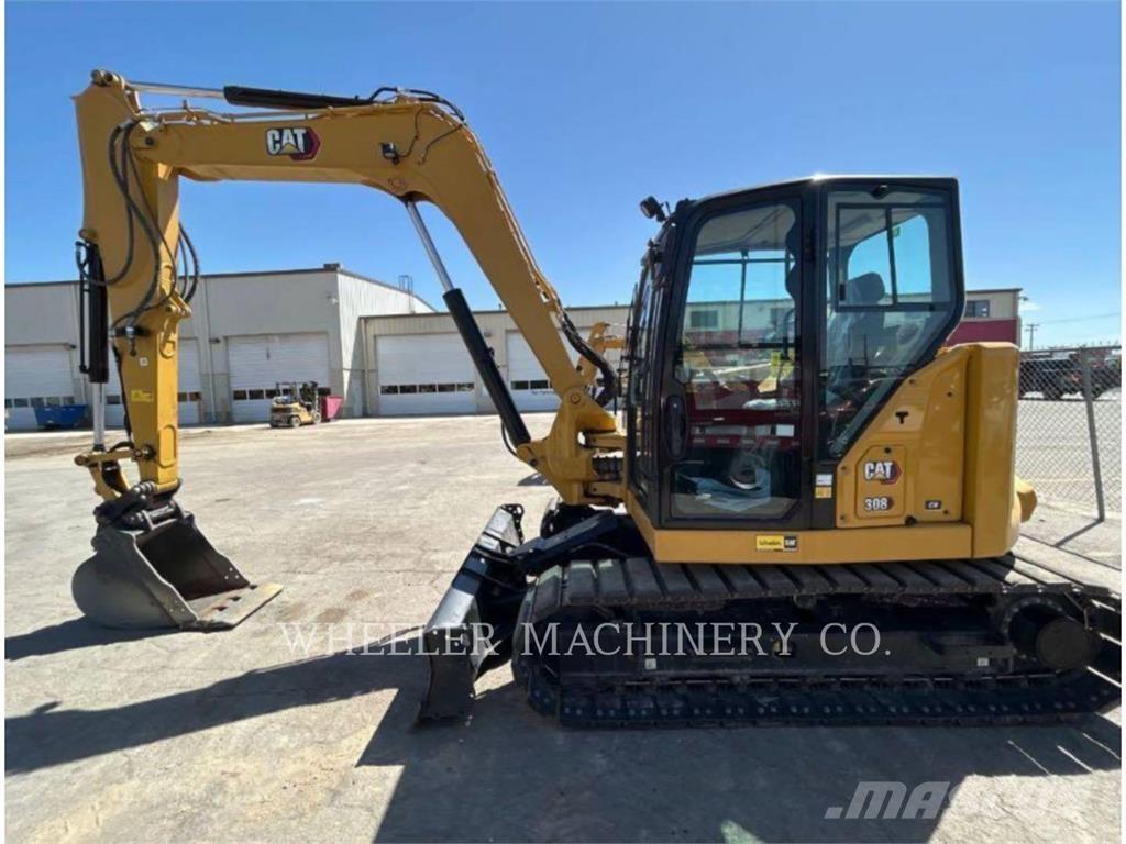 CAT 308 Rupsgraafmachines