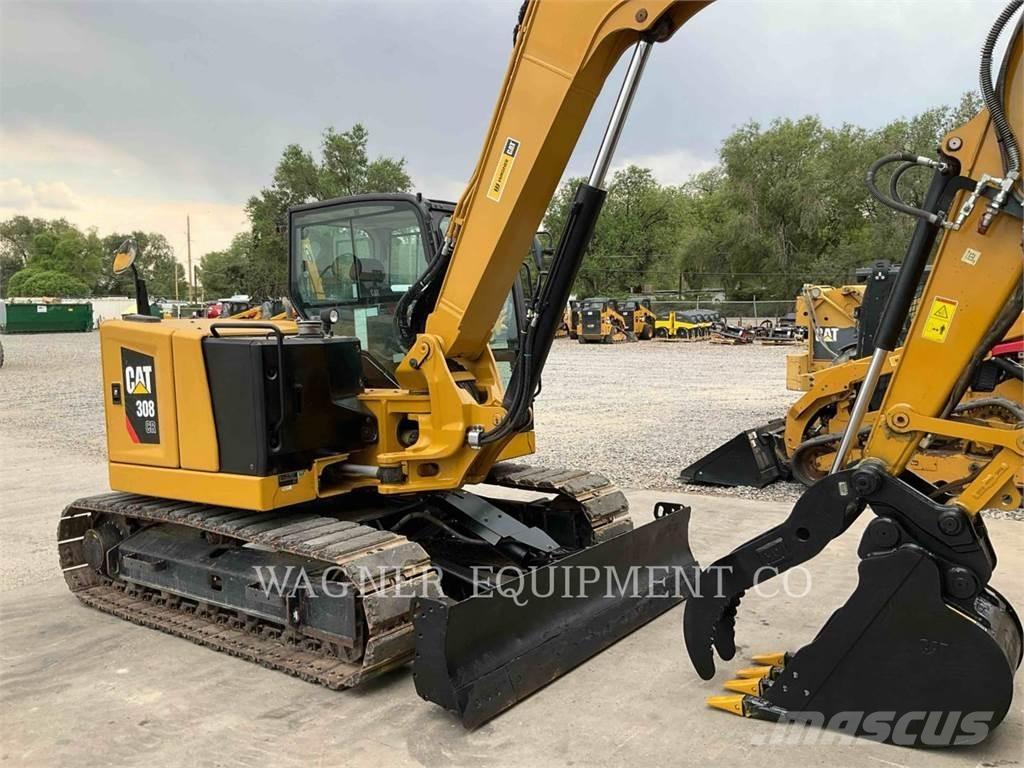 CAT 308 Rupsgraafmachines