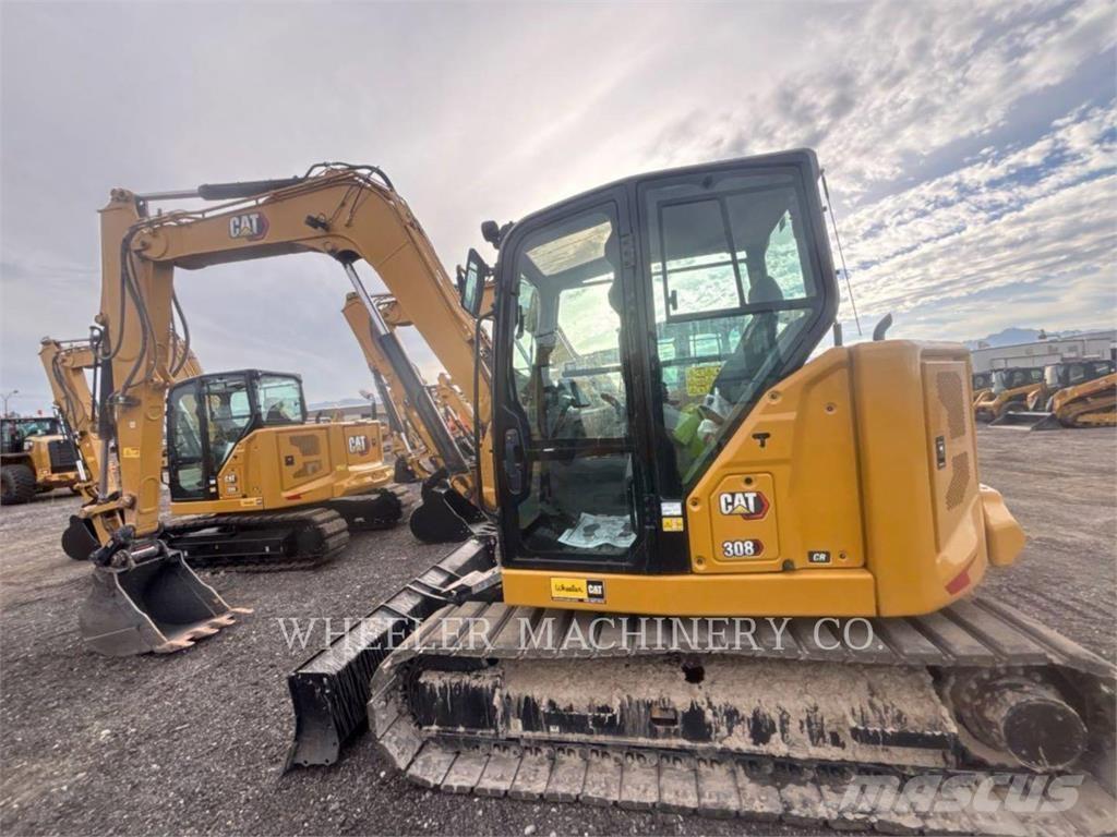CAT 308 Rupsgraafmachines