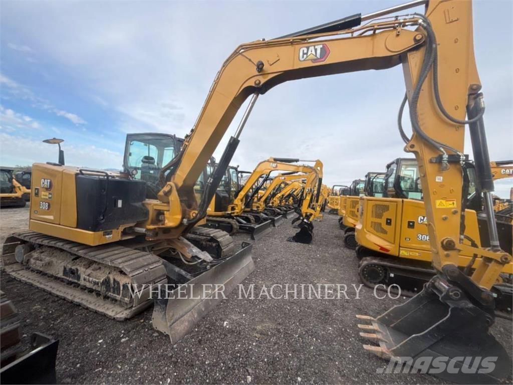 CAT 308 Rupsgraafmachines