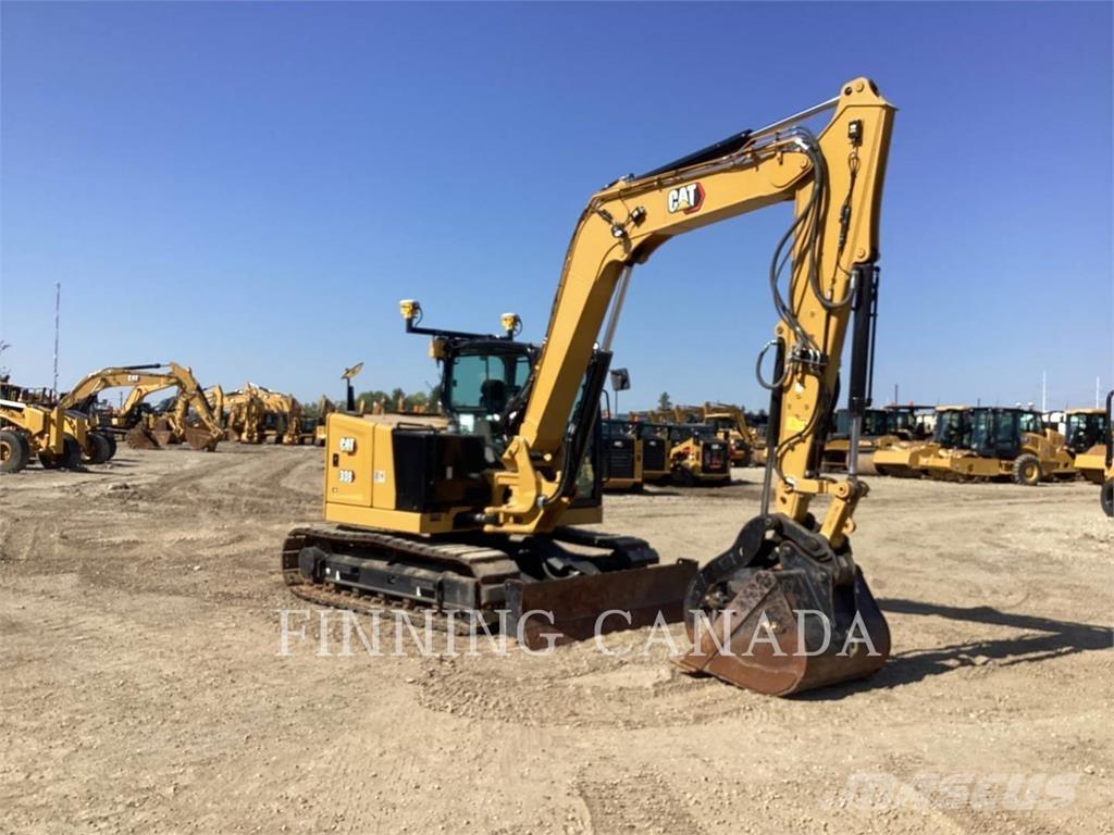 CAT 308 Rupsgraafmachines