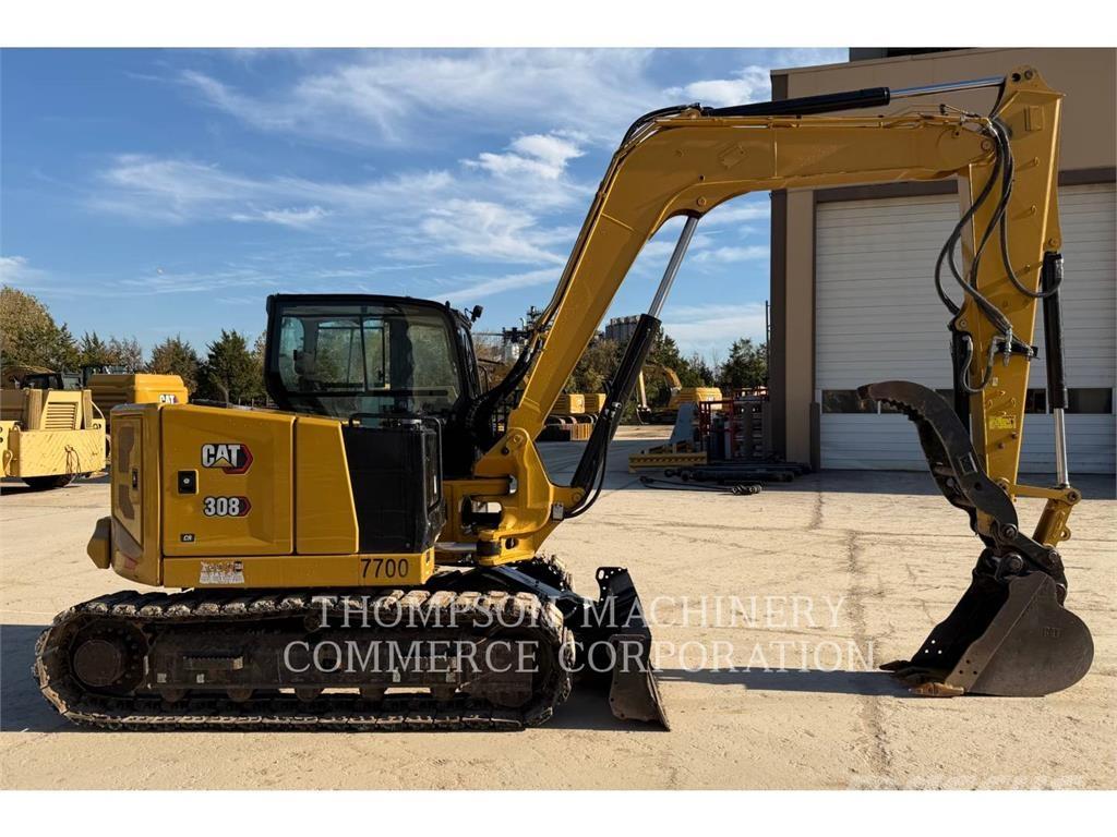 CAT 308 Rupsgraafmachines