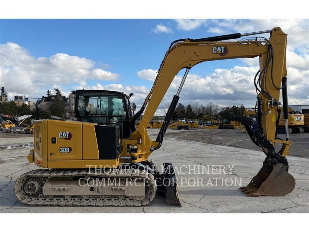 CAT 308 Rupsgraafmachines