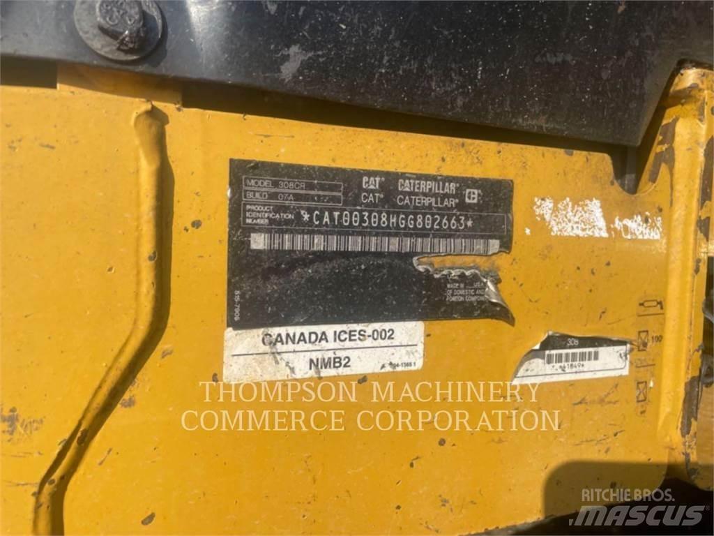 CAT 308 Rupsgraafmachines