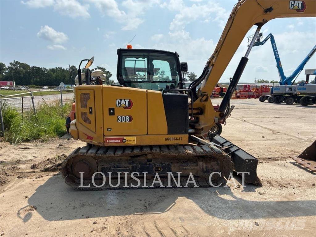 CAT 308 Rupsgraafmachines