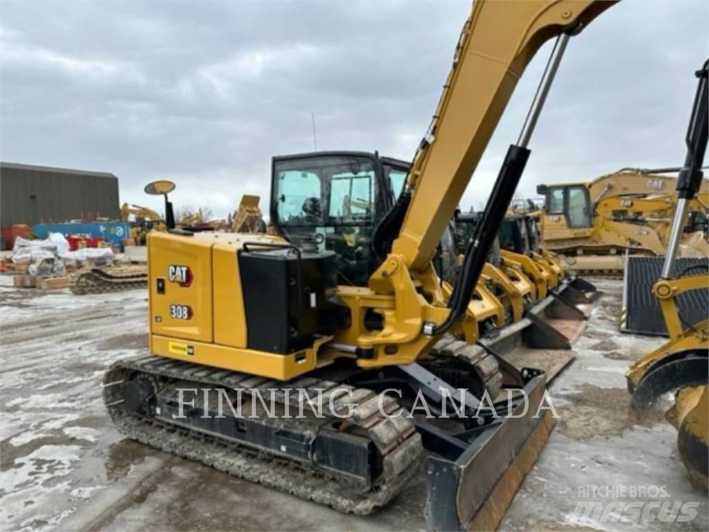 CAT 308-07 Rupsgraafmachines