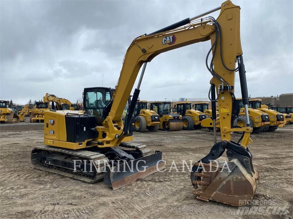 CAT 308-07 Rupsgraafmachines