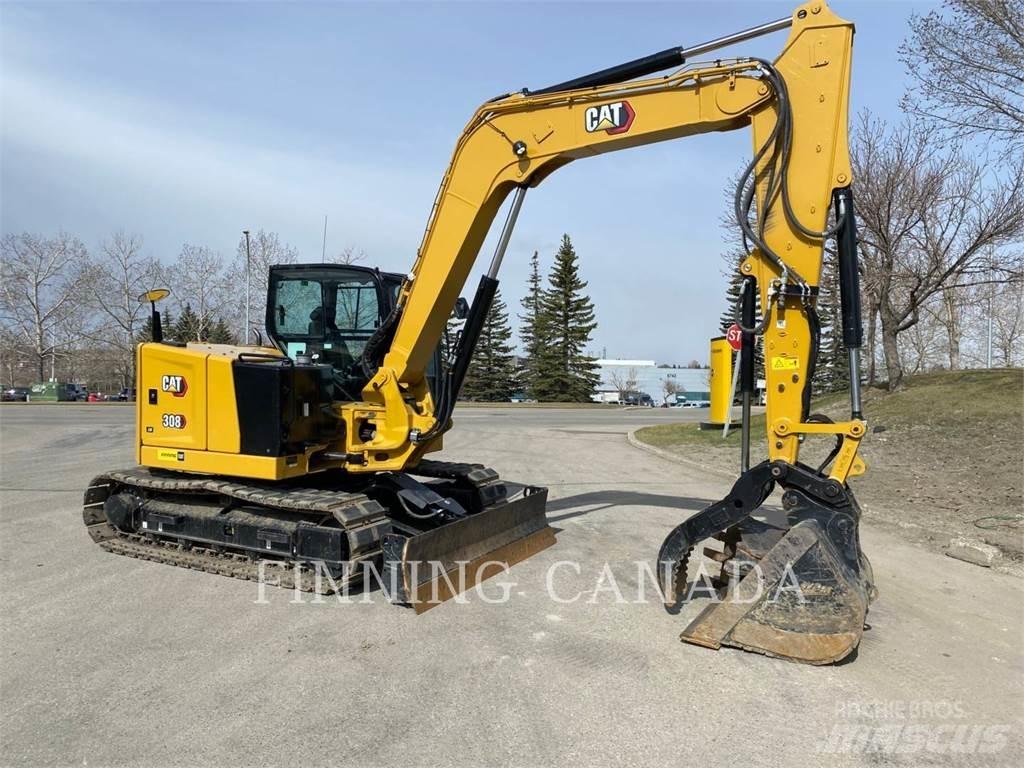 CAT 308-07 Rupsgraafmachines