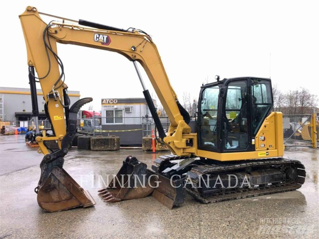CAT 308-07 Rupsgraafmachines
