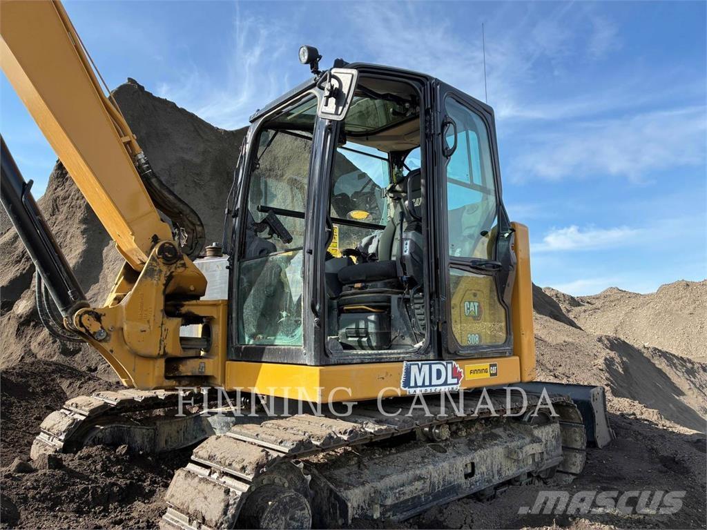 CAT 308-07 Rupsgraafmachines