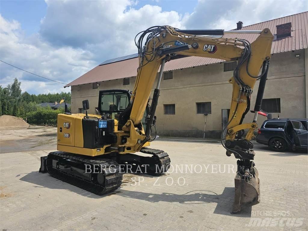 CAT 308CR Rupsgraafmachines