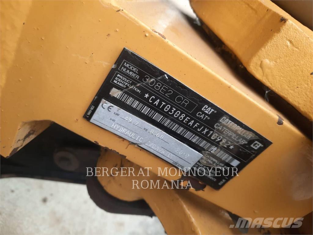 CAT 308E2CRSB Rupsgraafmachines