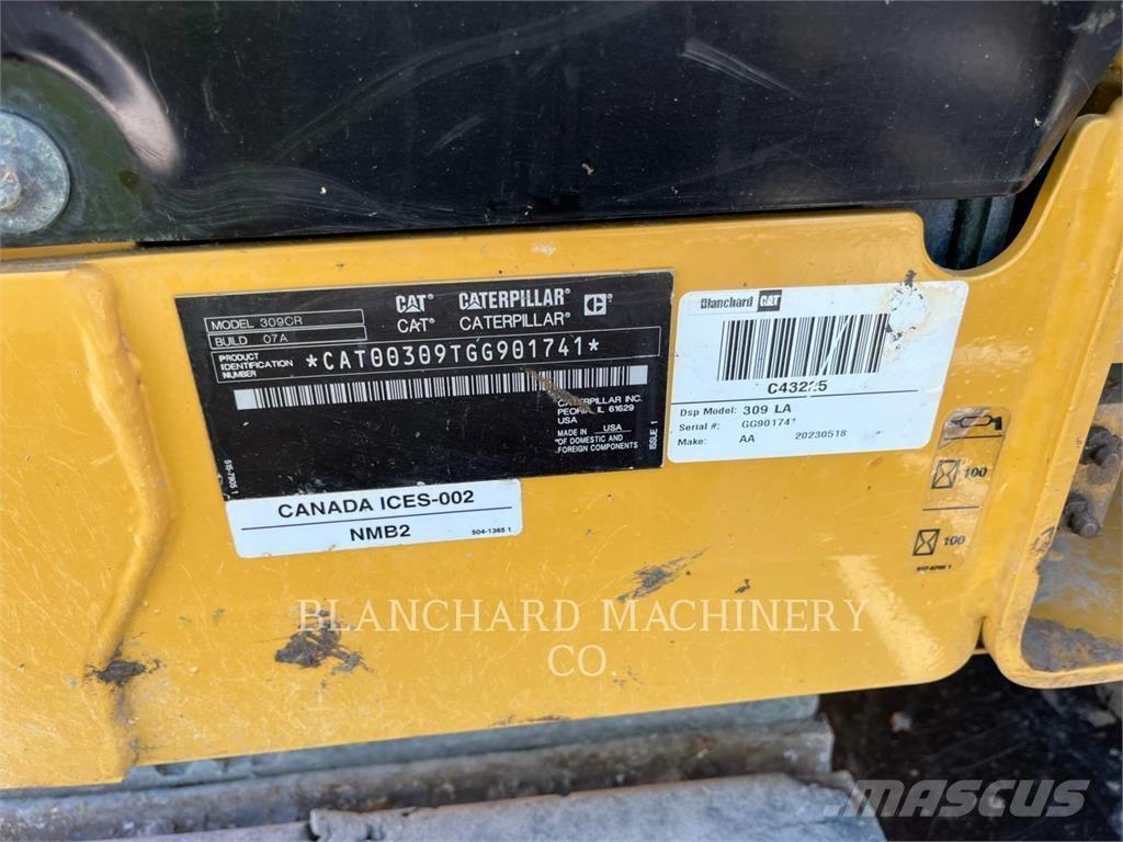CAT 309CR Rupsgraafmachines
