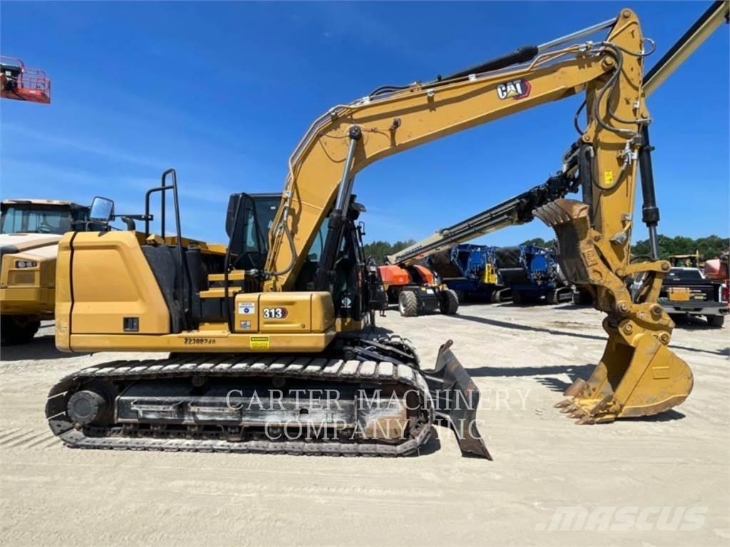 CAT 313-07 Rupsgraafmachines