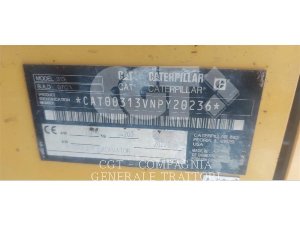 CAT 313 NG Rupsgraafmachines