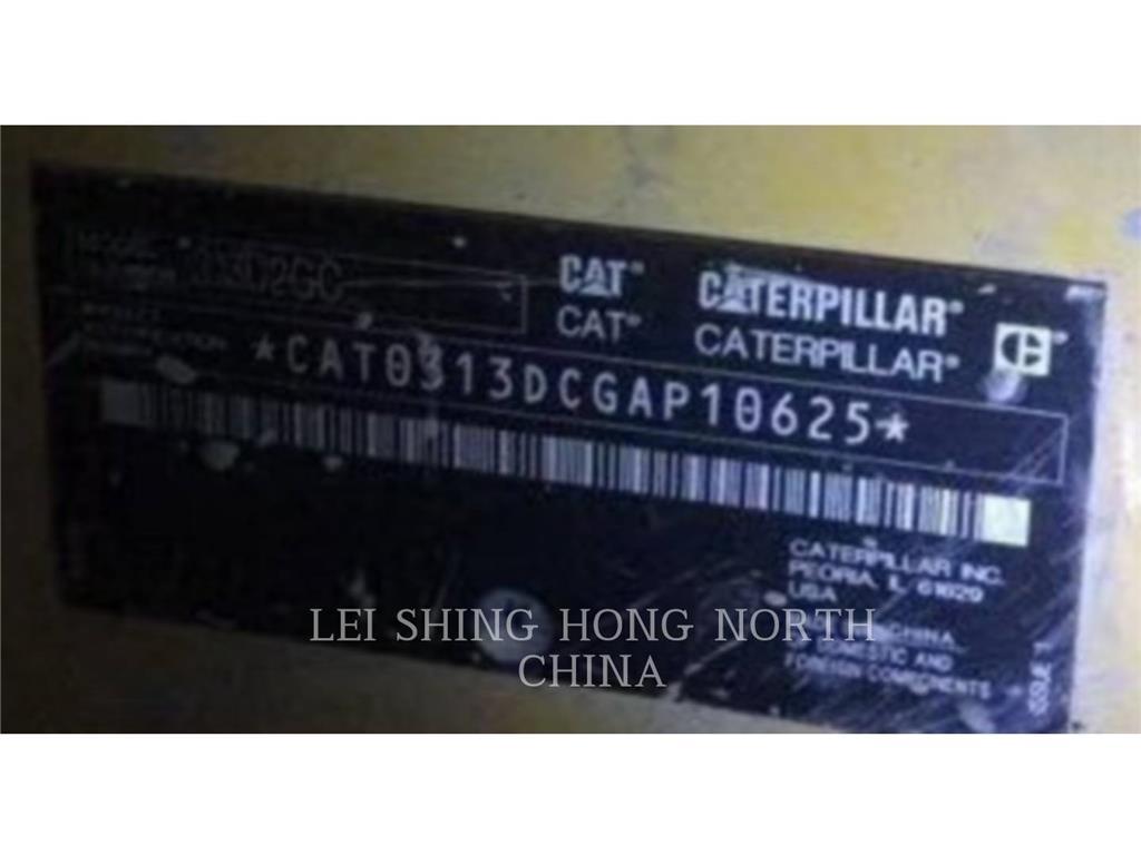 CAT 313D2GC Rupsgraafmachines