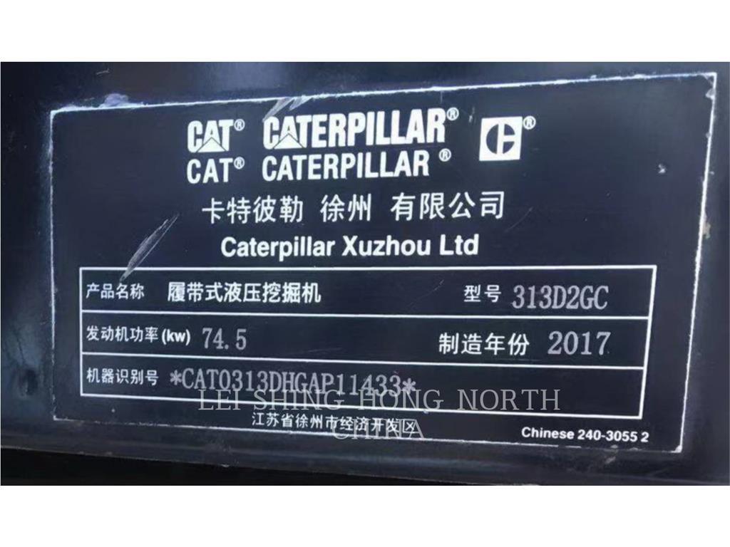 CAT 313D2GC Rupsgraafmachines