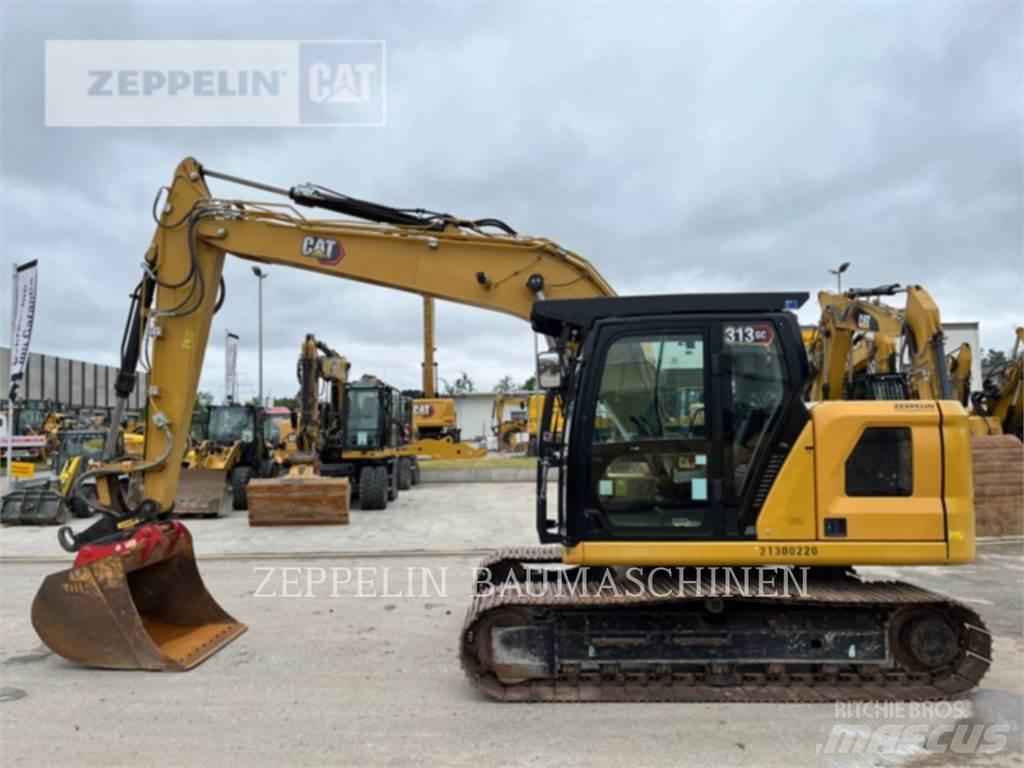 CAT 313GC Rupsgraafmachines