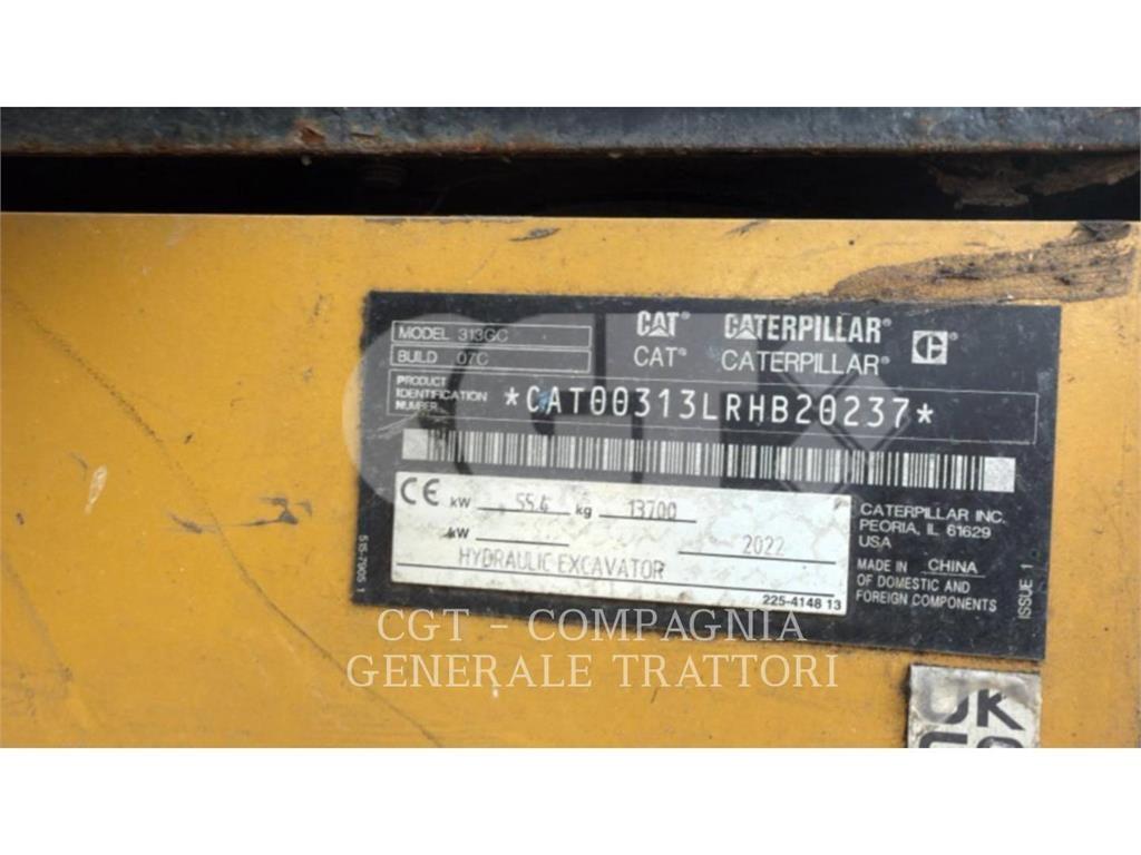 CAT 313GC Rupsgraafmachines