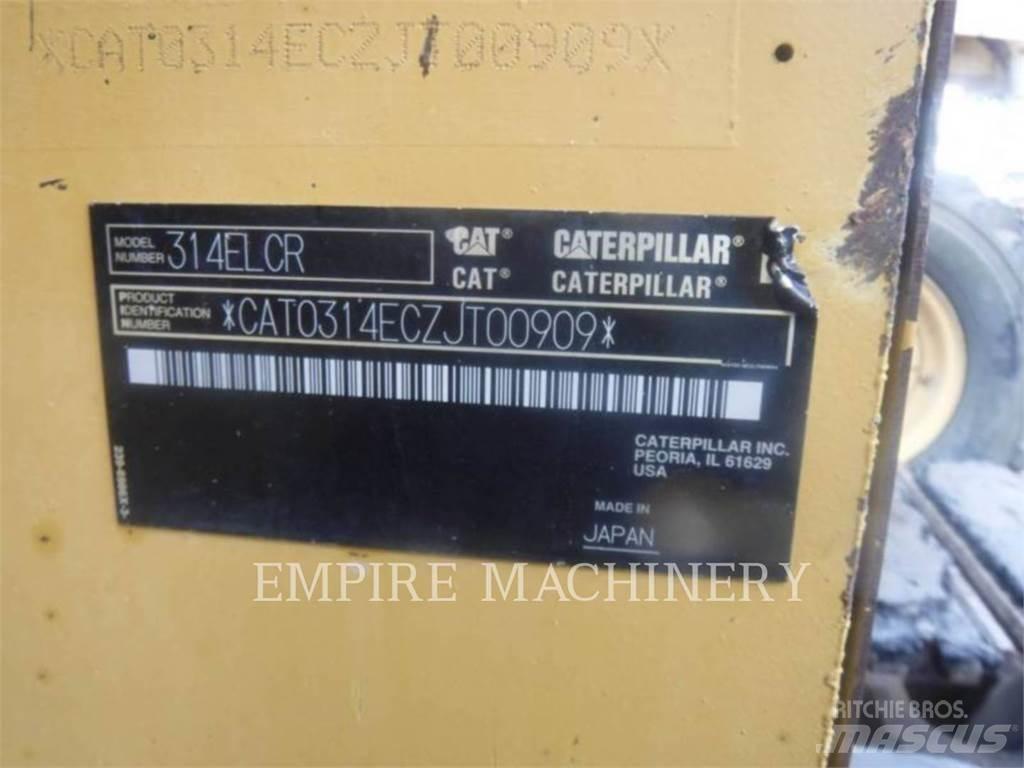 CAT 314E Rupsgraafmachines
