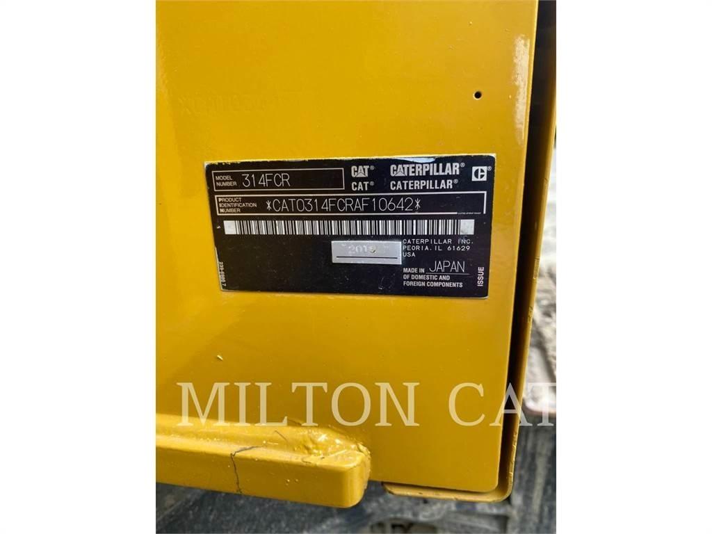 CAT 314F Rupsgraafmachines