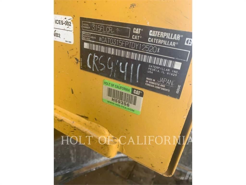 CAT 315 Rupsgraafmachines