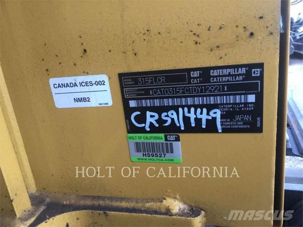 CAT 315 Rupsgraafmachines