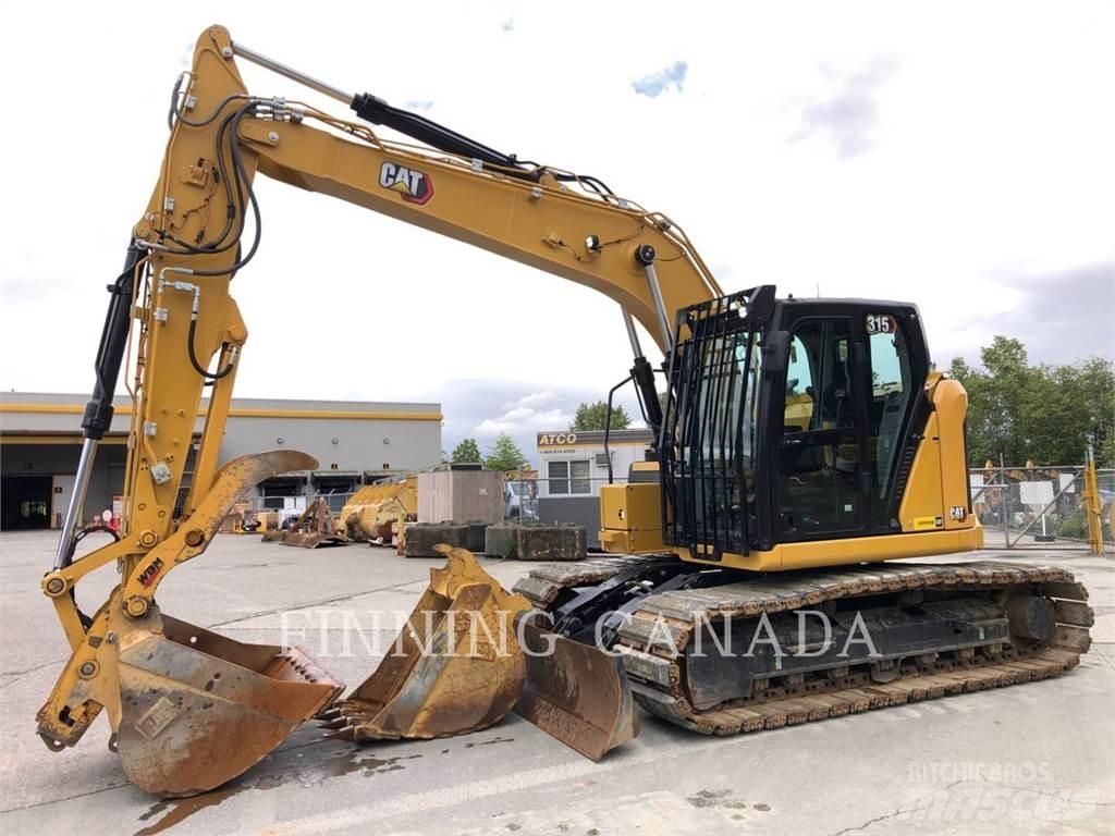 CAT 315-07 Rupsgraafmachines
