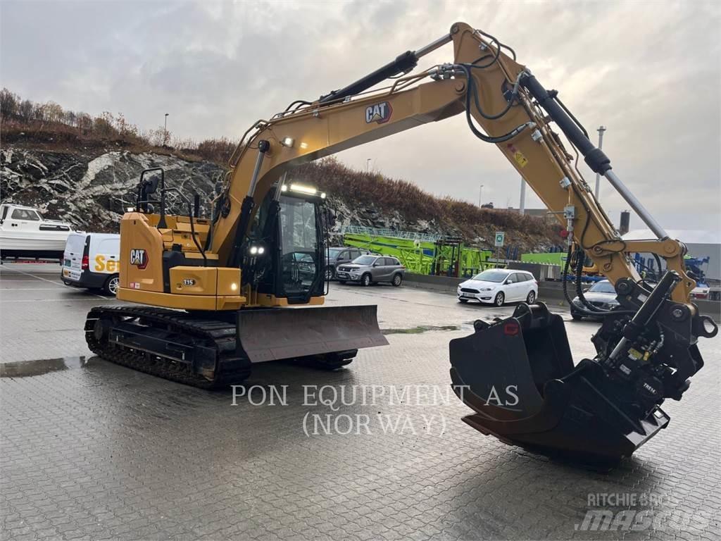 CAT 315-07 Rupsgraafmachines